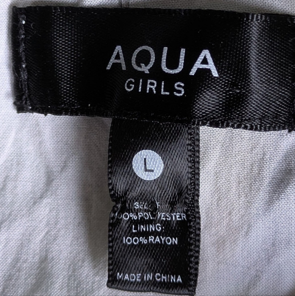 EUC....Aqua For Bloomingdales Lemons Print Midi Girls Dress Size L(12) - Picture 2 of 11
